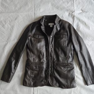 Calvin Klein Faux Moto Jackey